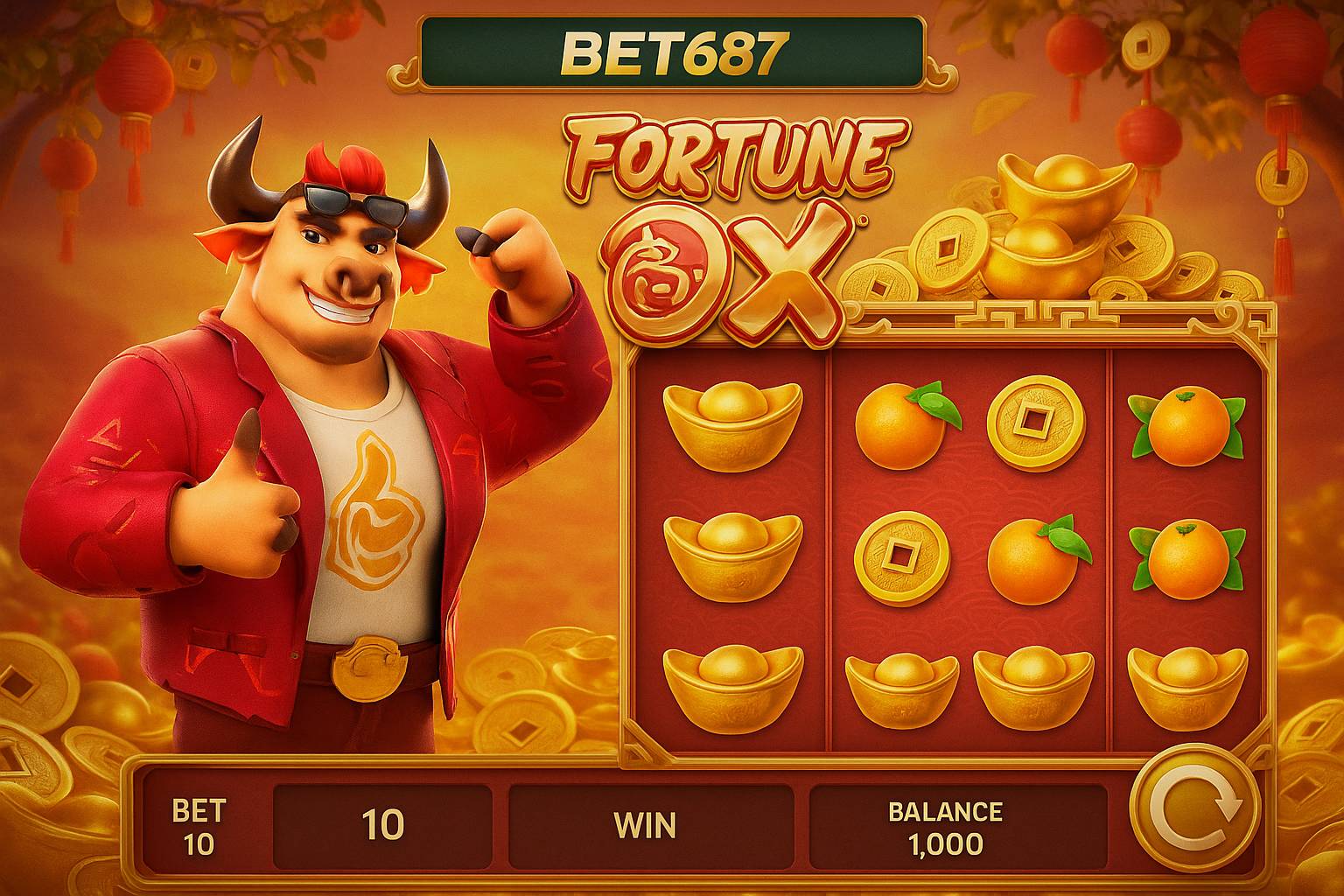 Fortune Ox no BET687- Aposte Agora e Reivindique Seus Ganhos