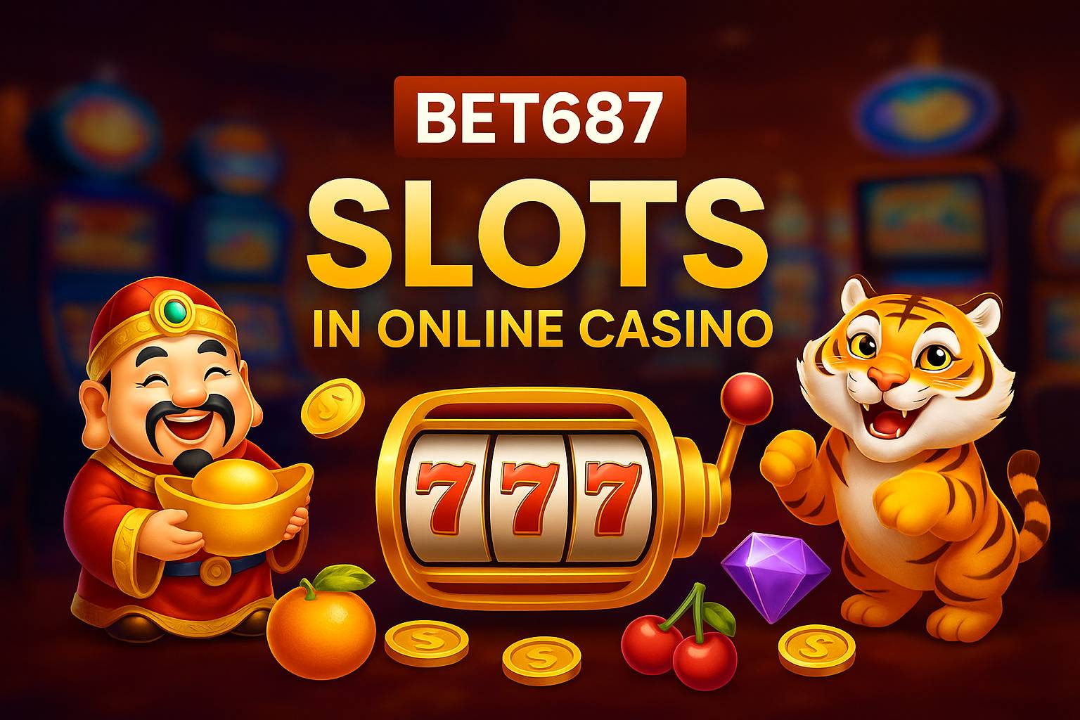 Jogos de Slot no Casino Online BET687